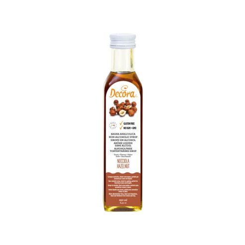 Decora - Bagna Analcolica per Dolci Nocciola 250 ml