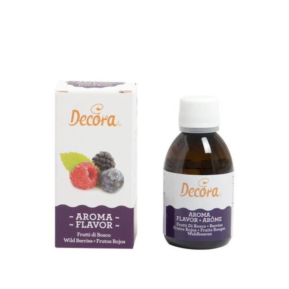 Decora - Aroma Alimentare per Dolci Frutti di Bosco 50 g