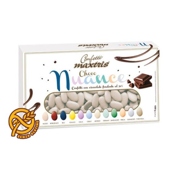 Maxtris - Confetti al Cioccolato Ghiaccio 1 kg Senza Glutine