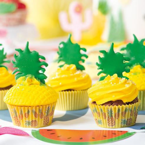 Tagliabiscotti Decora - Set 2 Tagliapasta Ananas e Fragola