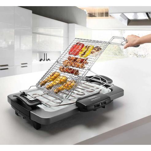 De Longhi - Griglia Elettrica Barbecue BQ 80.X 2450 W